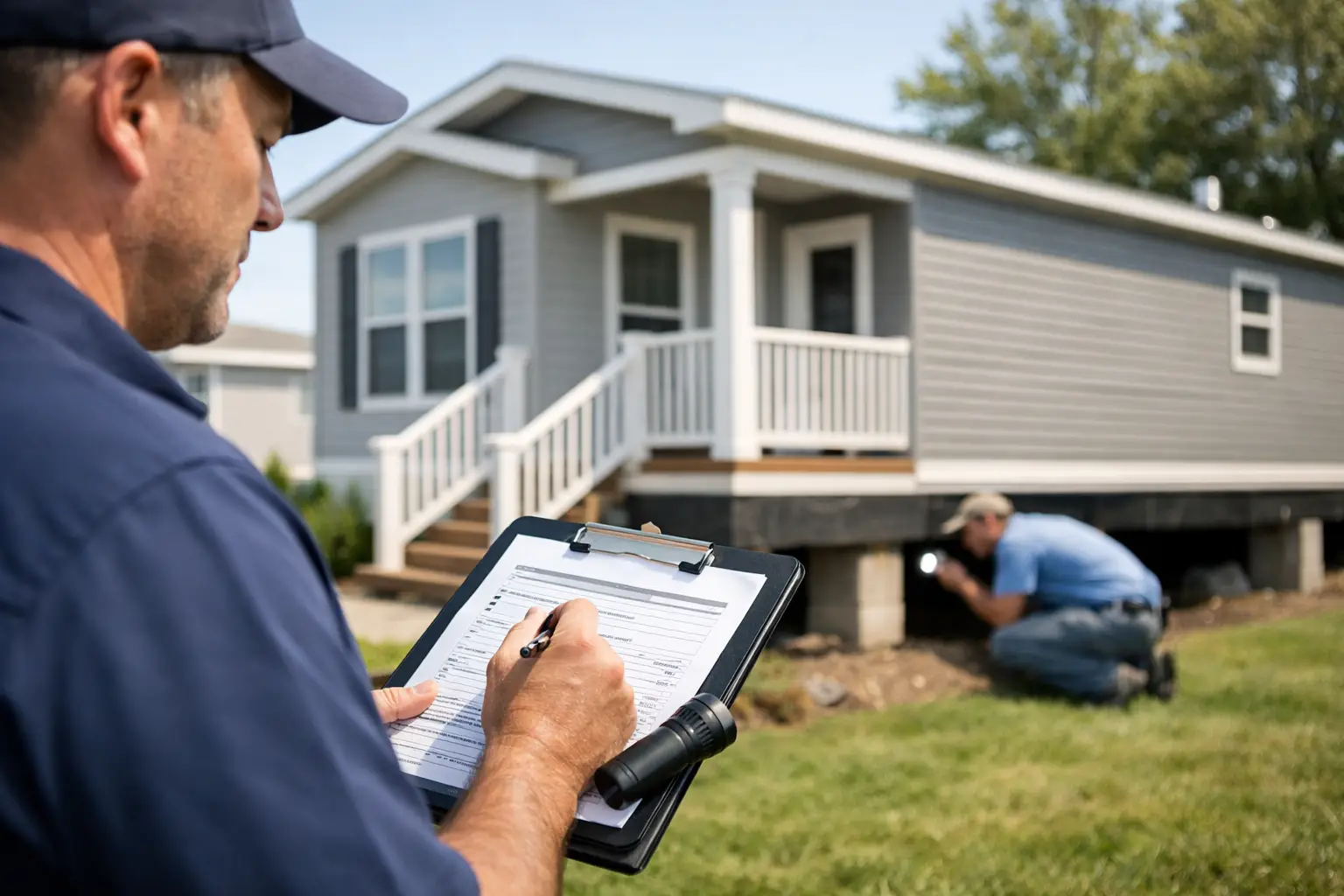 Manufactured Home Loan Inspection Example