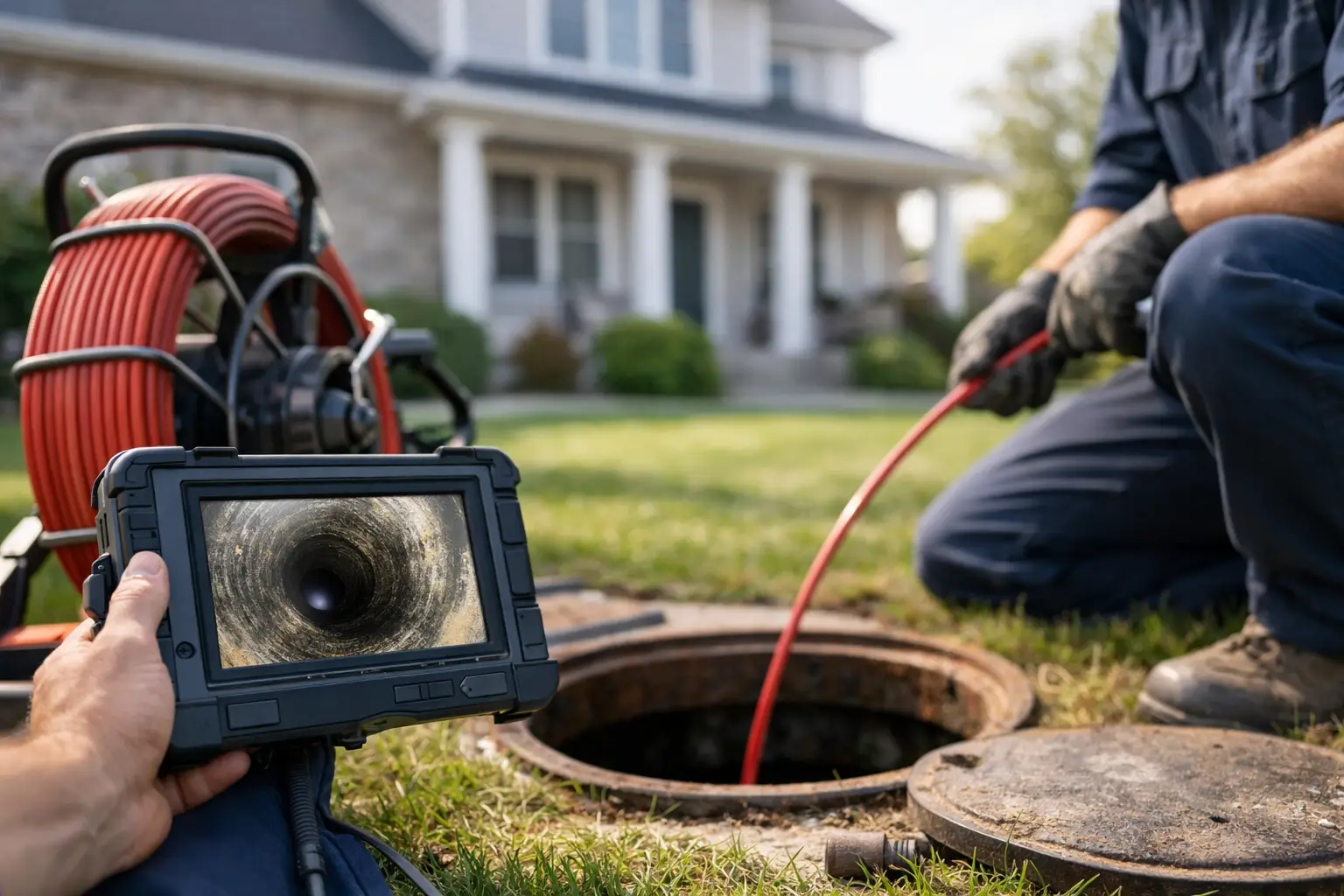 Sewer Camera Inspection Before Buying a House
