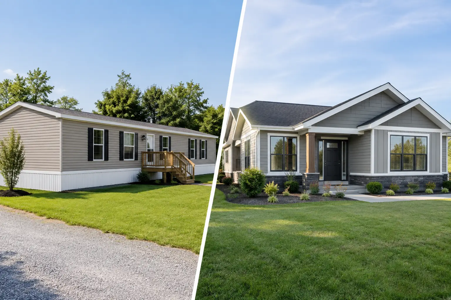 Manufactured Home Versus Modular Home Differences