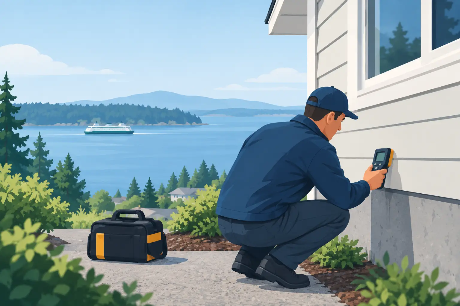 Bainbridge Island Moisture Inspection Case